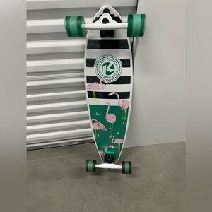 Green Flamingo Longboard